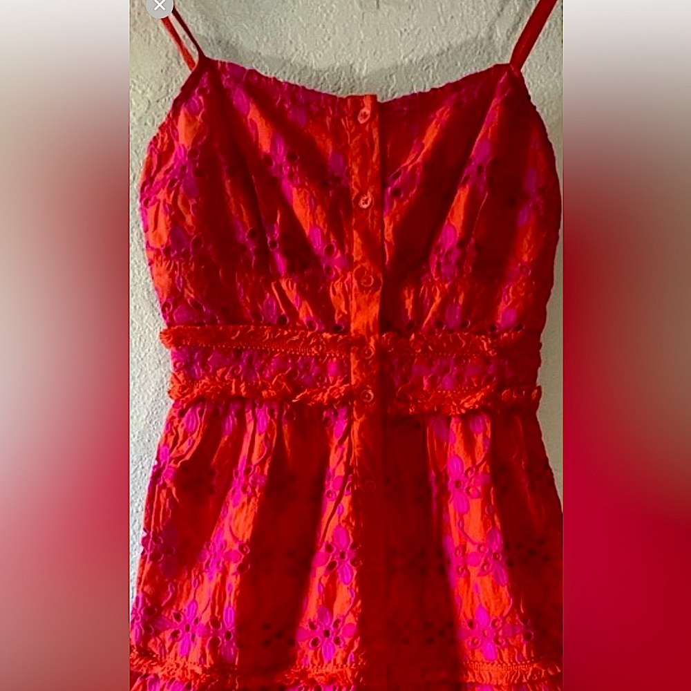 J. Crew Tiered Eyelet Summer Dress - Picture 2 of 11